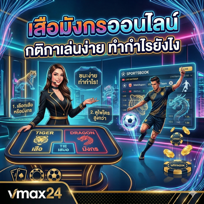 เสือมังกรออนไลน์ กติกาเล่นง่าย ทำกำไรยังไง